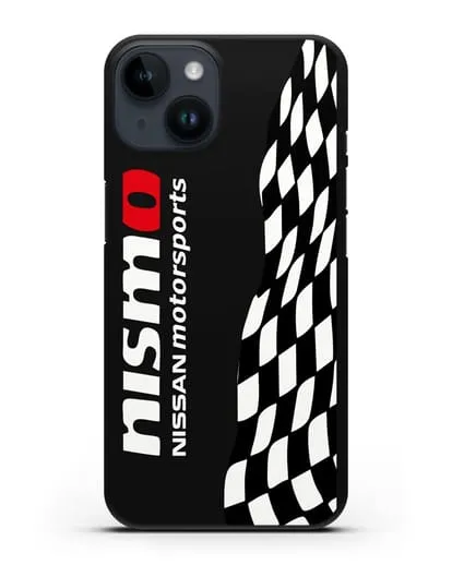 Чехол Nissan Motorsports силиконовый для iPhone 14