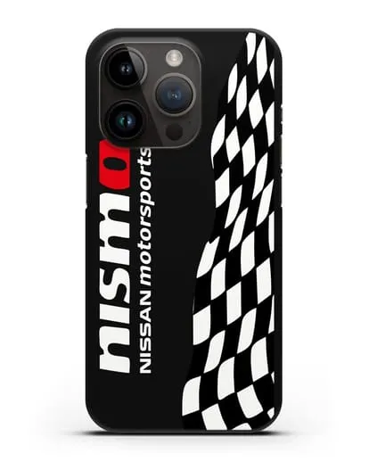 Чехол Nissan Motorsports силиконовый для iPhone 14 Pro