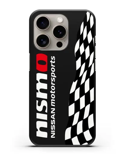 Чехол Nissan Motorsports силиконовый для iPhone 15 Pro