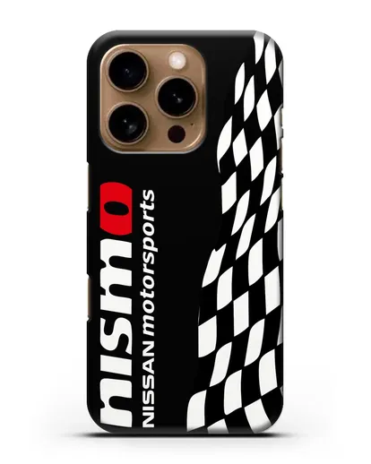 Чехол Nissan Motorsports силиконовый для iPhone 16 Pro