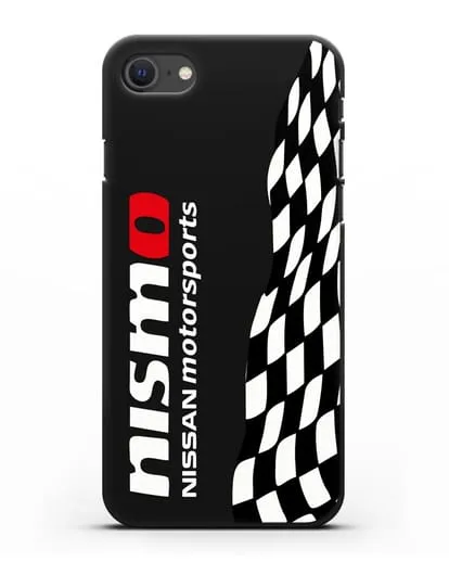 Чехол Nissan Motorsports силиконовый для iPhone SE 2020
