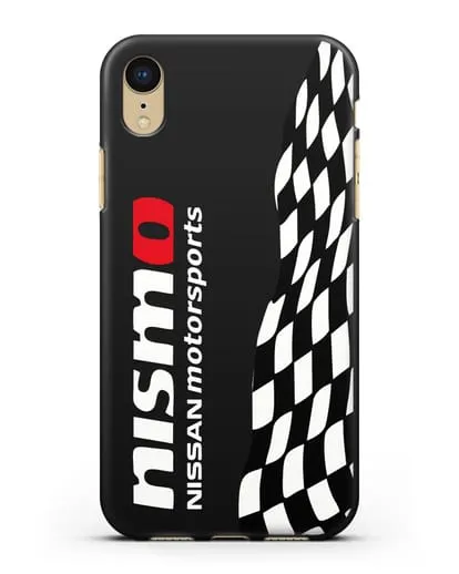 Чехол Nissan Motorsports силиконовый для iPhone XR