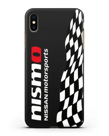 Чехол Nissan Motorsports силиконовый для iPhone XS Max