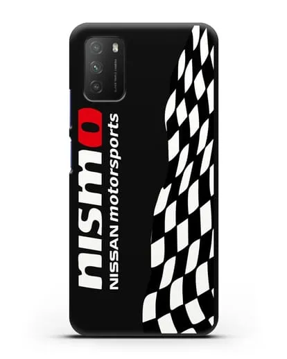 Чехол Nissan Motorsports силиконовый для Xiaomi Poco M3