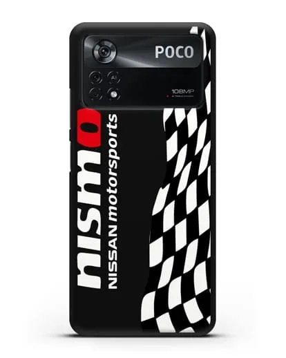 Чехол Nissan Motorsports силиконовый для Xiaomi Poco X4 Pro