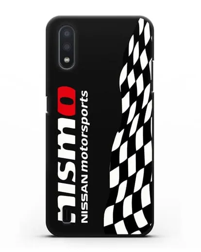 Чехол Nissan Motorsports силиконовый для Samsung Galaxy A01 [SM-A015F]