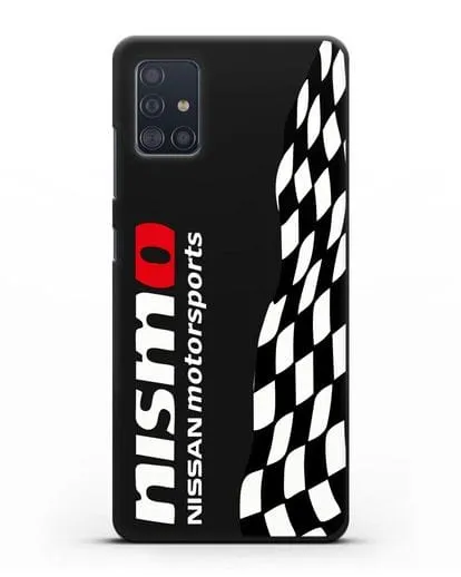 Чехол Nissan Motorsports силиконовый для Samsung Galaxy A51 [SM-A515F]