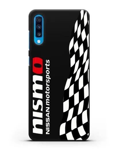 Чехол Nissan Motorsports силиконовый для Samsung Galaxy A70 [SM-A705F]