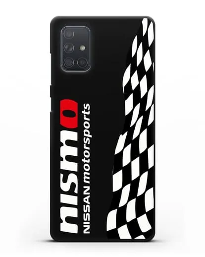 Чехол Nissan Motorsports силиконовый для Samsung Galaxy A71 [SM-A715F]
