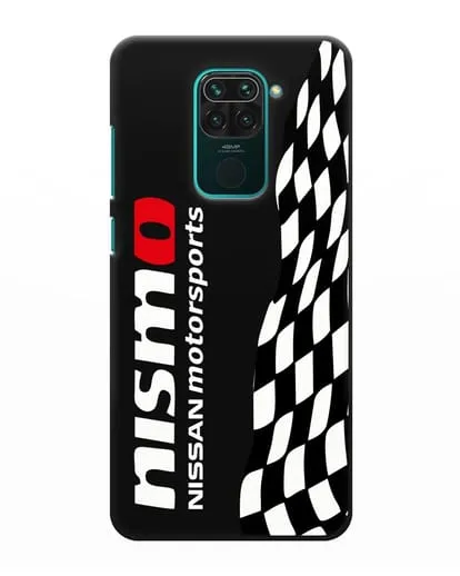 Чехол Nissan Motorsports силиконовый для Xiaomi Redmi Note 9