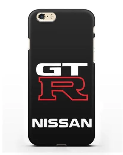 Чехол с надписью Nissan GTR силиконовый для iPhone 6