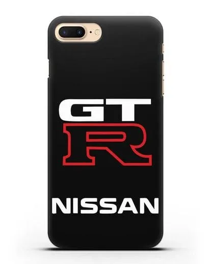 Чехол с надписью Nissan GTR силиконовый для iPhone 7 Plus