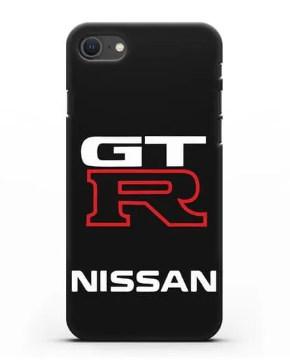 Чехол с надписью Nissan GTR силиконовый для iPhone SE 2020