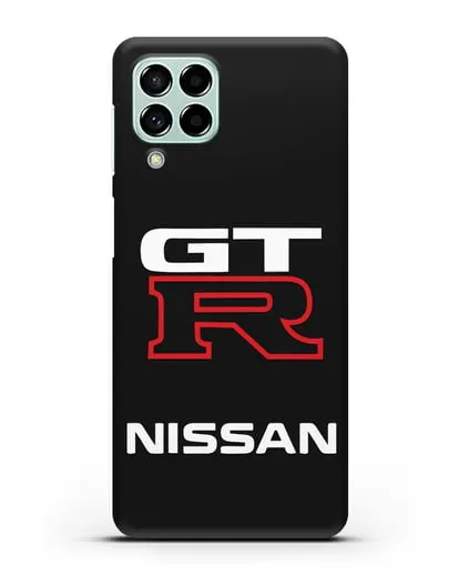 Чехол с надписью Nissan GTR силиконовый для Samsung Galaxy M53 [SM-M536]