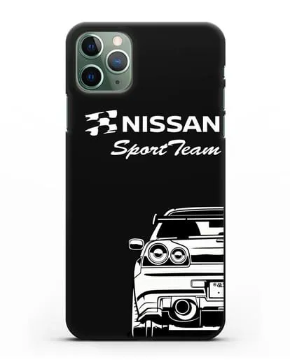 Чехол Nissan SportTeam силиконовый для iPhone 11 Pro