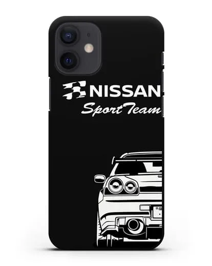 Чехол Nissan SportTeam силиконовый для iPhone 12 mini