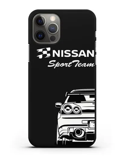Чехол Nissan SportTeam силиконовый для iPhone 12 Pro