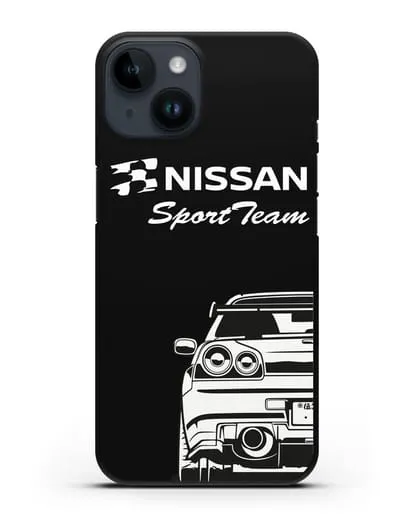 Чехол Nissan SportTeam силиконовый для iPhone 14