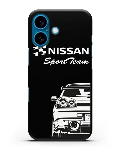 Чехол Nissan SportTeam силиконовый для iPhone 16