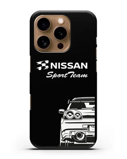 Чехол Nissan SportTeam силиконовый для iPhone 16 Pro