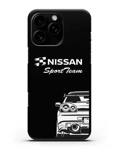 Чехол Nissan SportTeam силиконовый для iPhone 16 Pro Max
