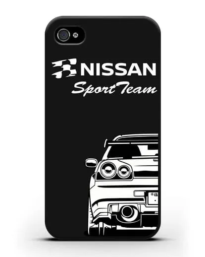 Чехол Nissan SportTeam силиконовый для iPhone 4/4s