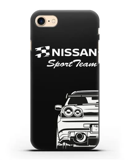 Чехол Nissan SportTeam силиконовый для iPhone 7