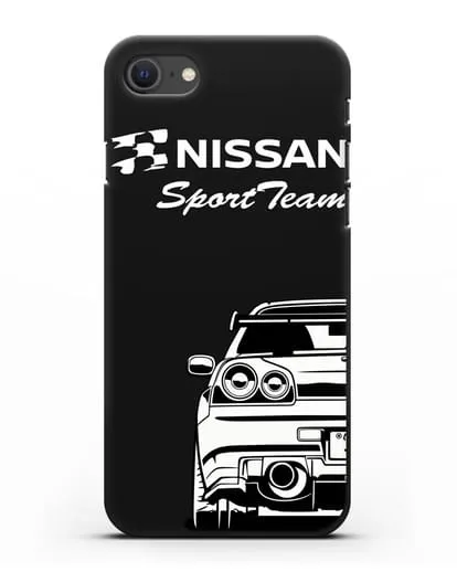 Чехол Nissan SportTeam силиконовый для iPhone SE 2020