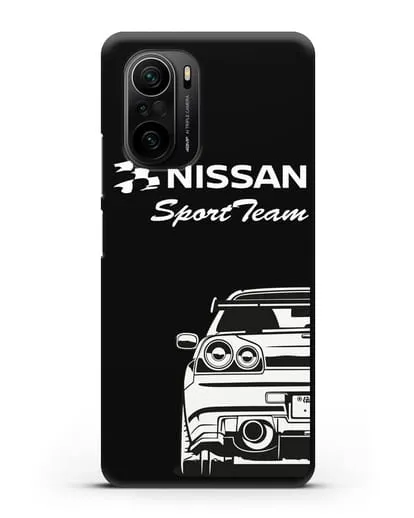 Чехол Nissan SportTeam силиконовый для Xiaomi Poco F3