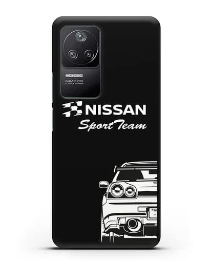 Чехол Nissan SportTeam силиконовый для Xiaomi Poco F4