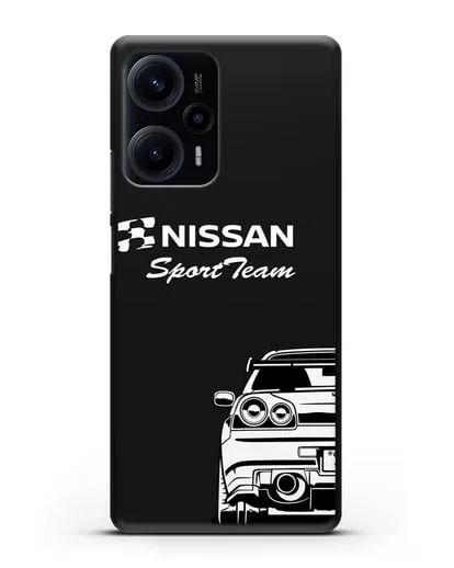 Чехол Nissan SportTeam силиконовый для Xiaomi Poco F5