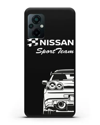 Чехол Nissan SportTeam силиконовый для Xiaomi Poco M5