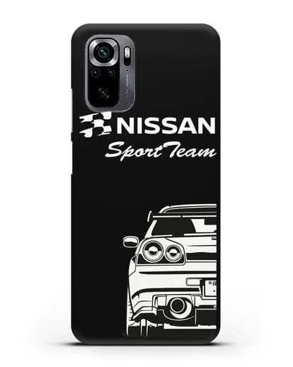 Чехол Nissan SportTeam силиконовый для Xiaomi Poco M5s