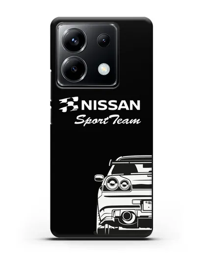 Чехол Nissan SportTeam силиконовый для Xiaomi Poco X6