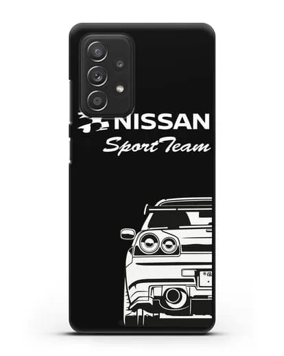 Чехол Nissan SportTeam силиконовый для Samsung Galaxy A53