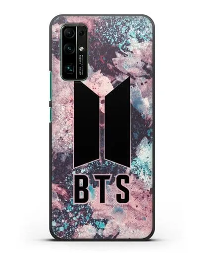 Чехол с картинкой BTS силиконовый для Honor 30