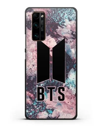 Чехол с картинкой BTS силиконовый для Honor 30 Pro Plus