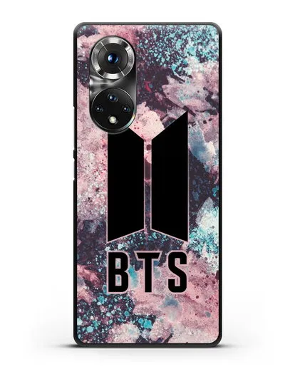 Чехол с картинкой BTS силиконовый для Honor 50 Pro