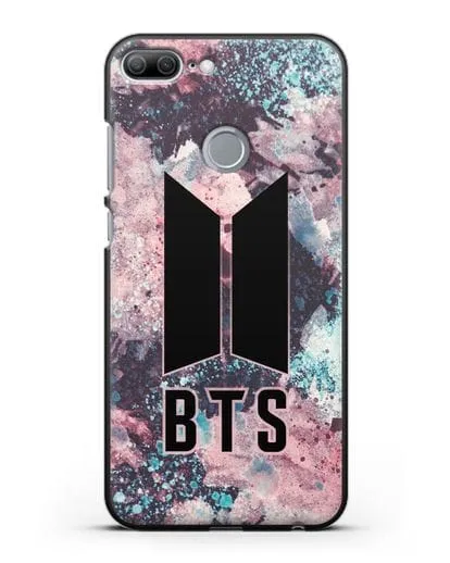 Чехол с картинкой BTS силиконовый для Honor 9 Lite