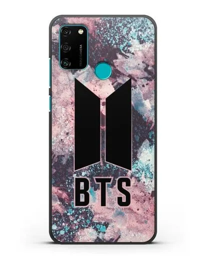 Чехол с картинкой BTS силиконовый для Honor 9A