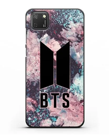 Чехол с картинкой BTS силиконовый для Honor 9S