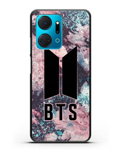 Чехол с картинкой BTS силиконовый для Honor X7a Plus