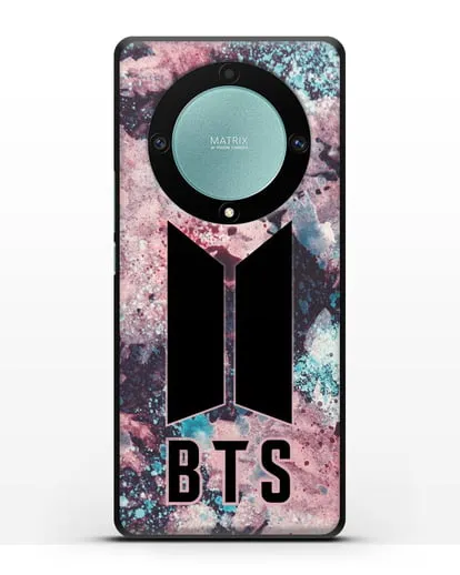 Чехол с картинкой BTS силиконовый для Honor X9a