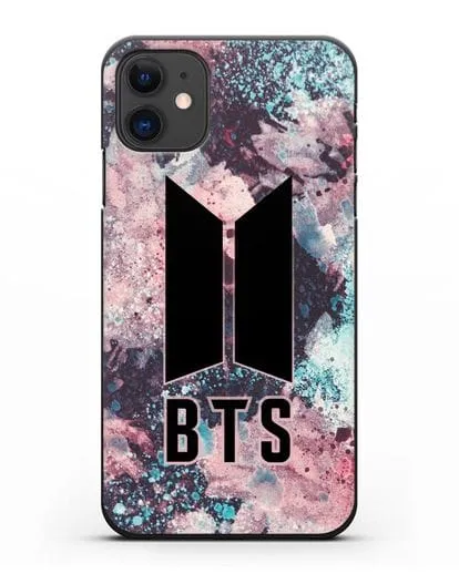 Чехол с картинкой BTS силиконовый для iPhone 11