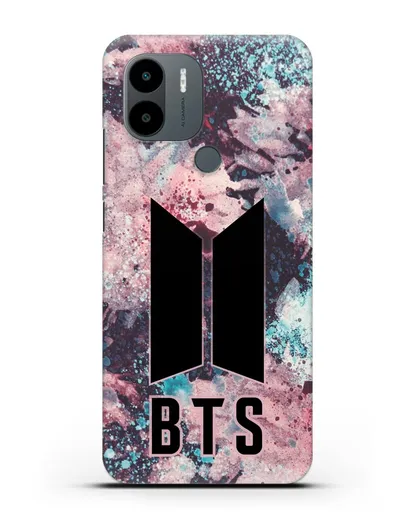 Чехол с картинкой BTS силиконовый для Xiaomi Poco C51