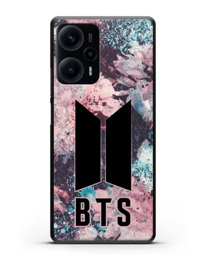 Чехол с картинкой BTS силиконовый для Xiaomi Poco F5