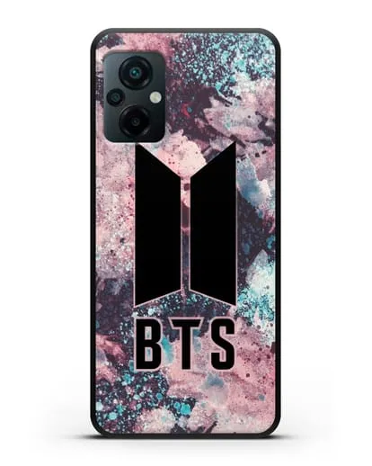 Чехол с картинкой BTS силиконовый для Xiaomi Poco M5