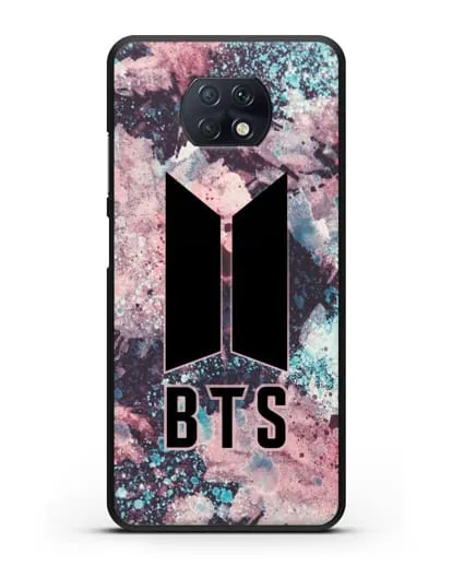 Чехол с картинкой BTS силиконовый для Xiaomi Redmi Note 9T
