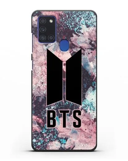Чехол с картинкой BTS силиконовый для Samsung Galaxy A21s [SM-A217F]