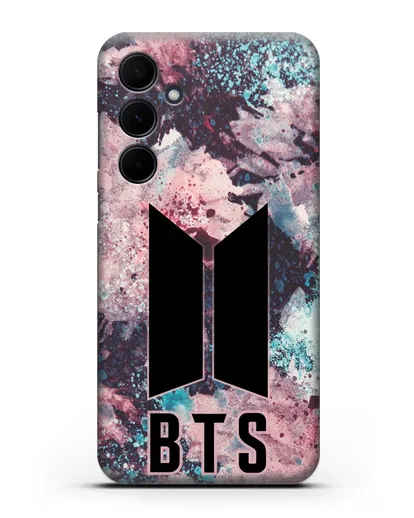Чехол с картинкой BTS силиконовый для Samsung Galaxy A35 [SM-A356]